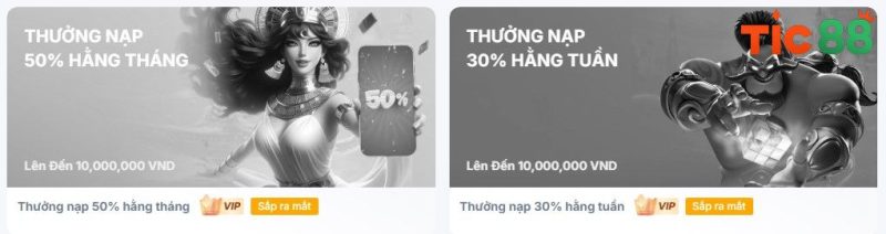 Qùa tặng vip ưu đã đặc biệt cho người chơi trung thành