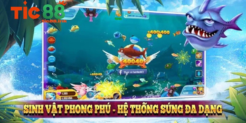 Các tính năng nổi bật làm nên sức hút của game bắn cá TIC88
