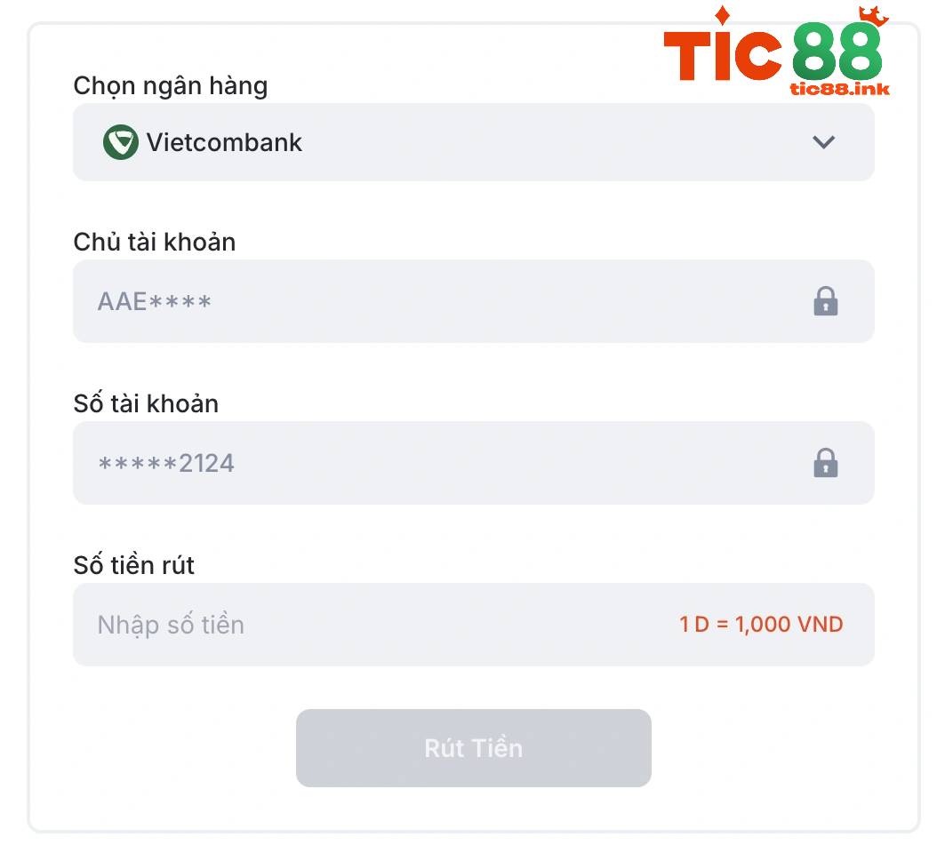 Rút tiền qua tài khoản ngân hàng – hướng dẫn các bước chi tiết
